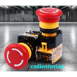 Nút Nhấn Dừng Khẩn Cấp LAY38-11ZS+STOP