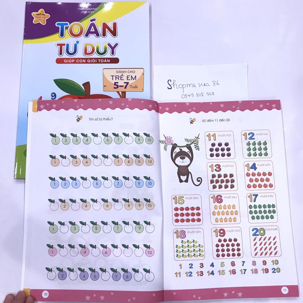 toan tu duy (5-7t)_giúp bé giỏi toán, chuẩn bị hành trang cho bé vào lớp 1