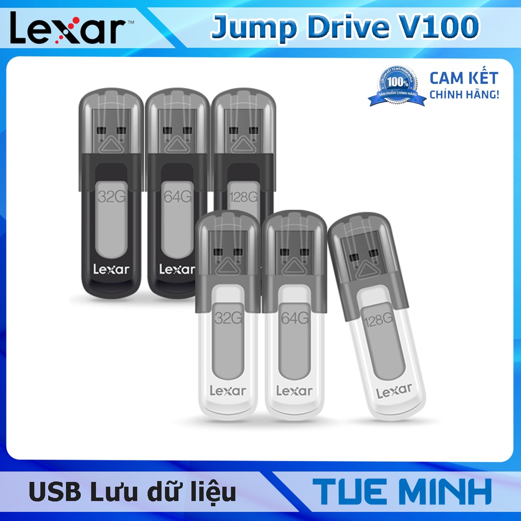 USB lưu trữ dữ liệu Lexar Jump Drive V100