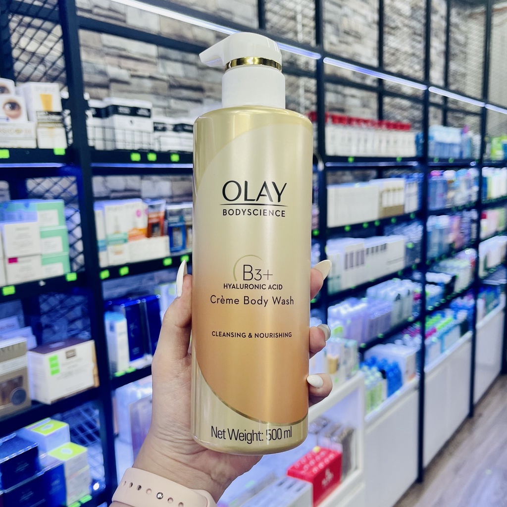 Sữa Tắm Trắng Da OLAY Bodyscience B3 Creme Body Wash 500ML