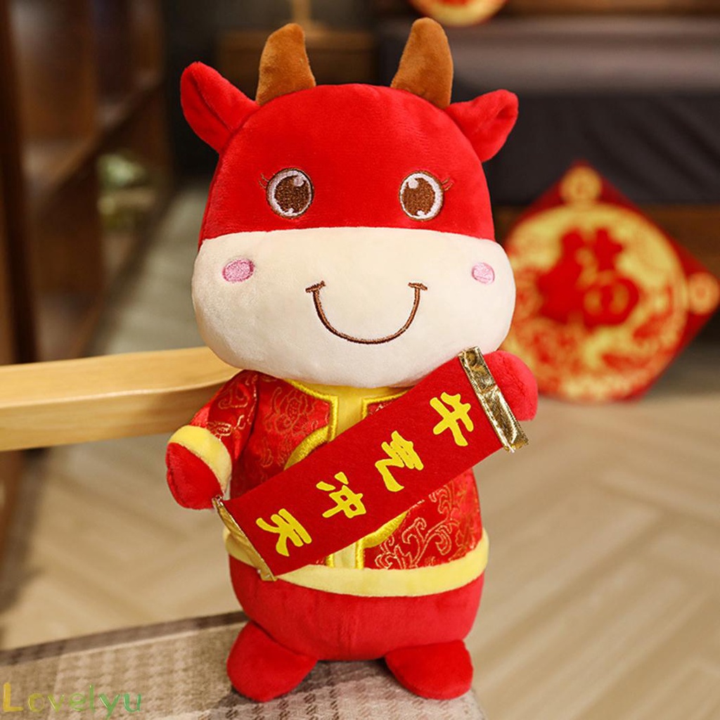 Thú nhồi bông hình con giáp 2021 xinh xắn