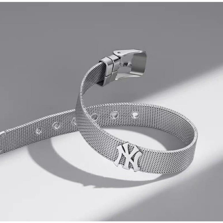 VÒNG TAY MLB LOGO FULL BOX CHO NAM VÀ NỮ - KHÔNG GỈ