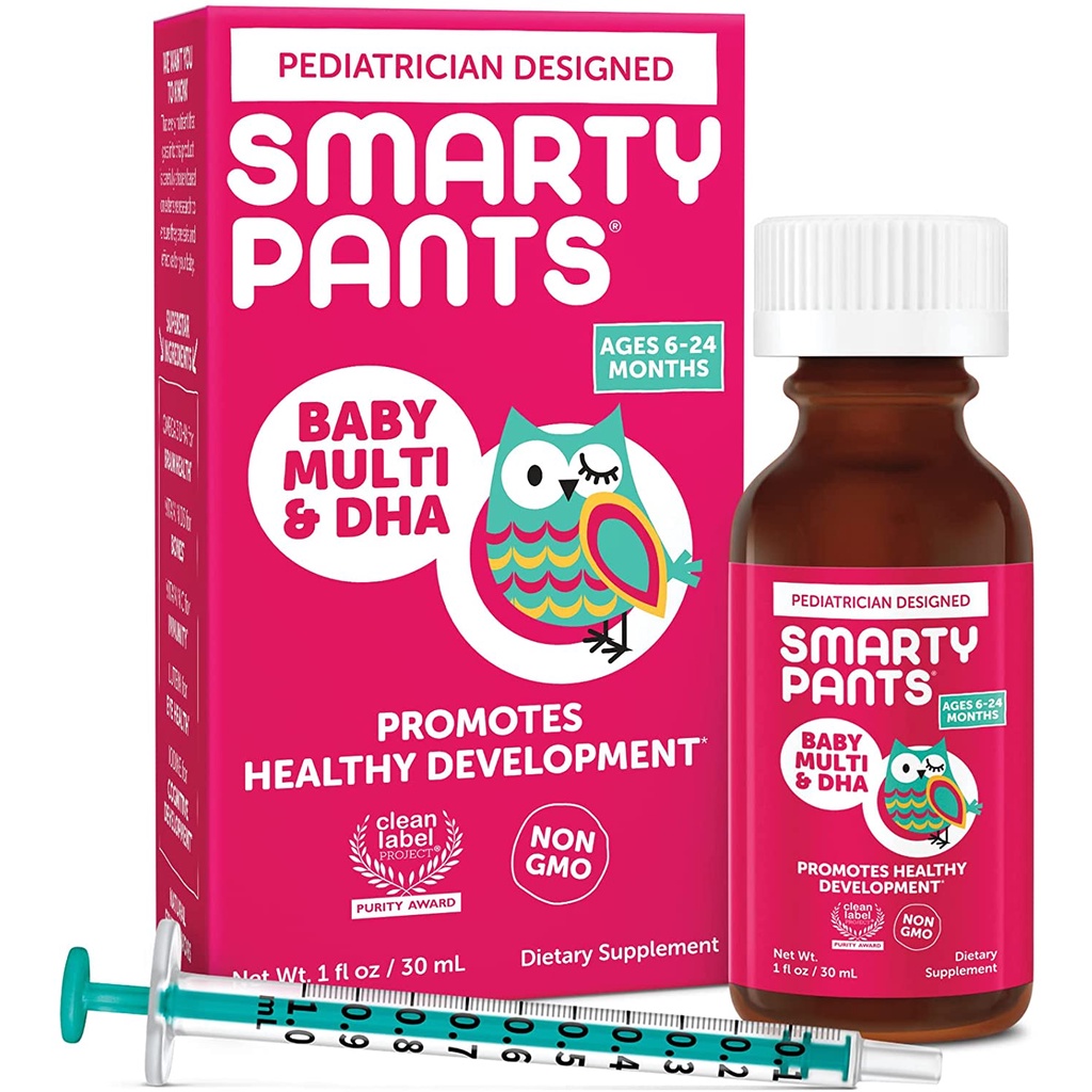 Thực phẩm bổ sung Multi Vitamin + DHA Cho Bé SmartyPants