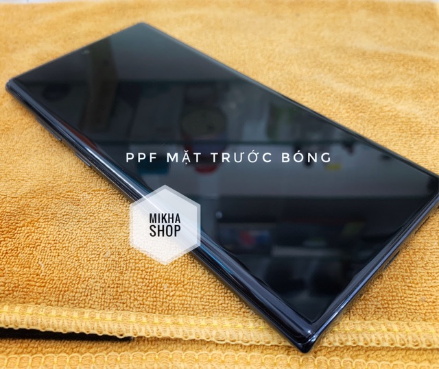 [ Note 8/9 ] Dán Dẻo  PPF mặt trước Loại Bóng