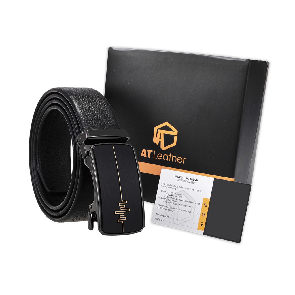 Thắt lưng nam da bò Anh Tho Leather P154