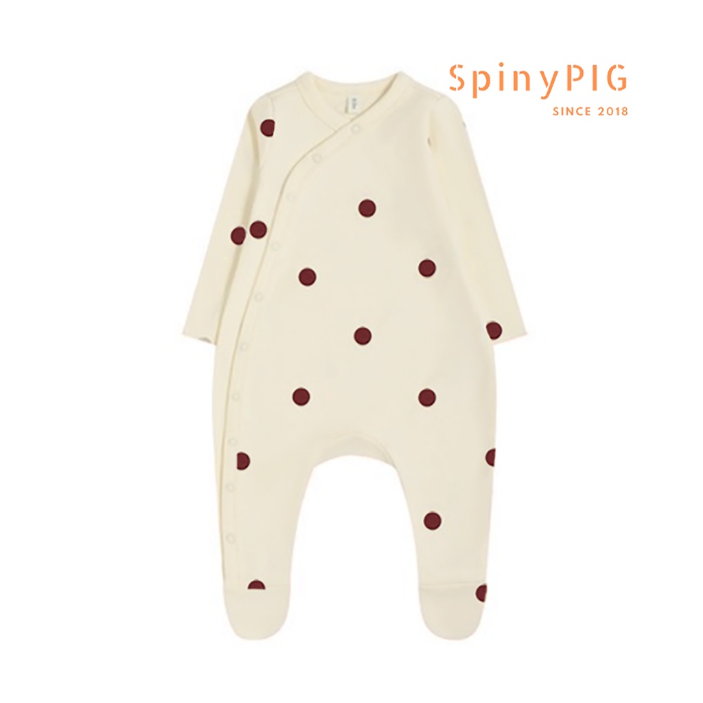 Bộ body sơ sinh 0-2 tuổi style Hàn Quốc cotton liền bàn dài tay thu đông