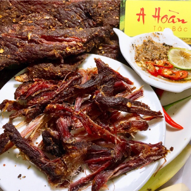 [GÓI ĂN THỬ] Thịt Trâu Gác Bếp Tây Bắc Chính Hiệu 125gr tặng kèm chẩm chéo | BigBuy360 - bigbuy360.vn