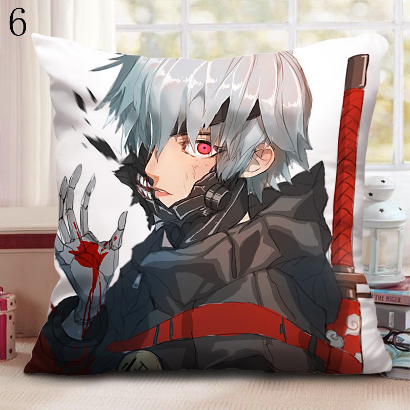 Tokyo Ghoul kaneki ken Cosplay Pillow Two Sides Pillow Pillowcase+Pillow inner Cushion Cover Home Sofa