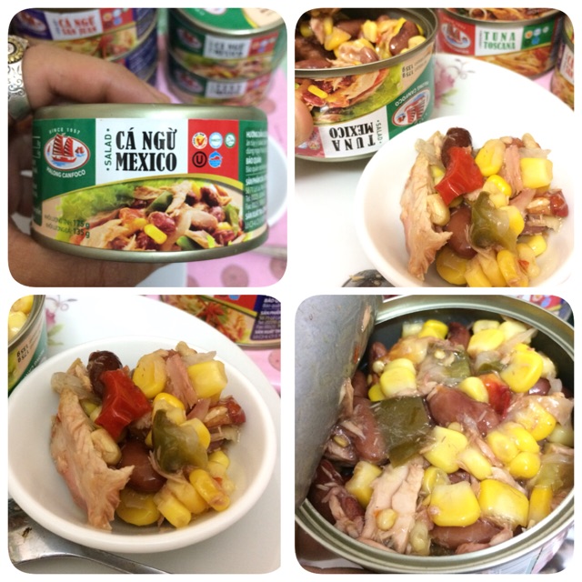 [175 g] Hộp Cá Ngừ Mexico -Tuna Mexico Canfoco Hạ Long