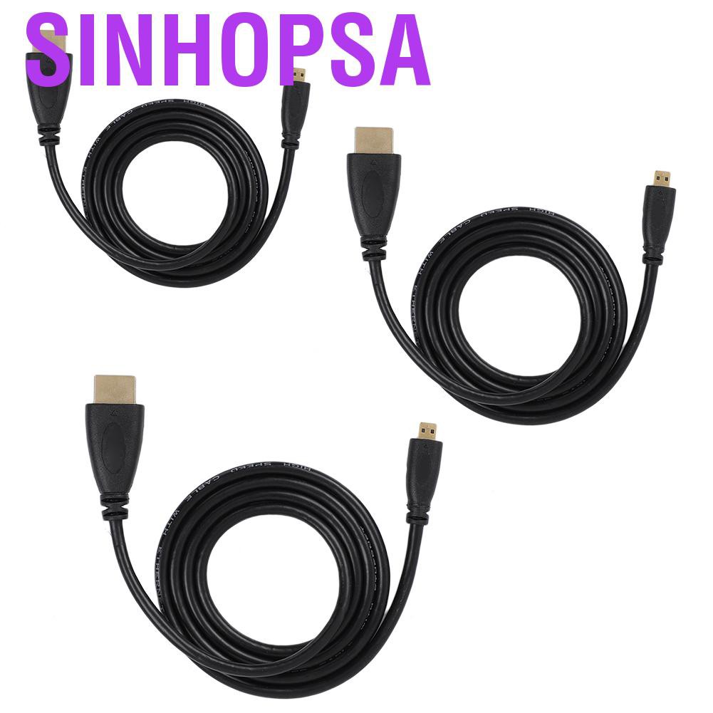 Cáp Chuyển Đổi Sinhopsa Micro Sang Hdmi 1440p / 1080p / 1080i / 720p / 480p Cho Raspberry Pi 4b