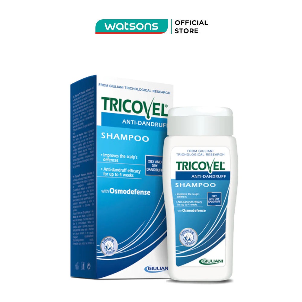 Dầu Gội Tricovel Ngăn Ngừa Gàu Anti-Dandruff 200ml