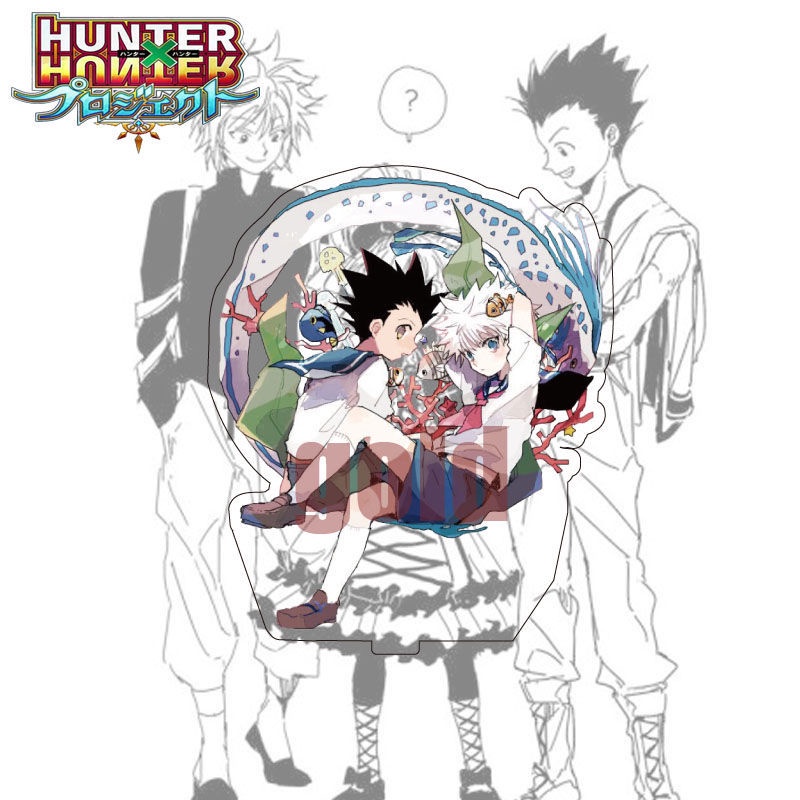 HUNTER X HUNTER |Đồ Trang Trí Đứng Để Bàn Bằng Acrylic Hình Anime Độc Đáo