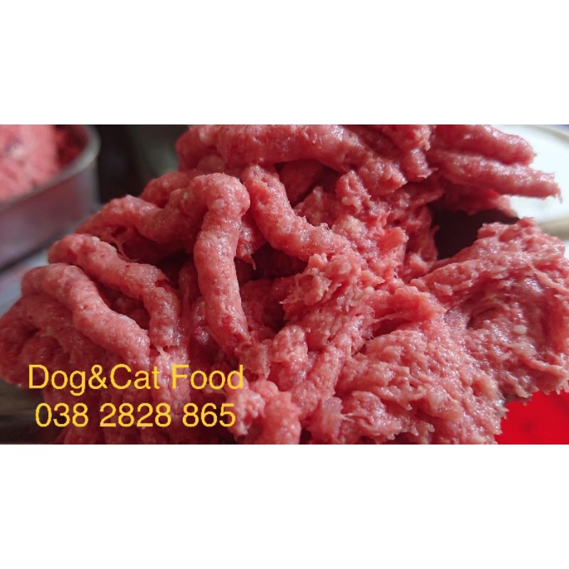 GÀ XAY CƠ BẢN cây 1Kg/ THỨC ĂN TƯƠI CHO CHÓ MÈO