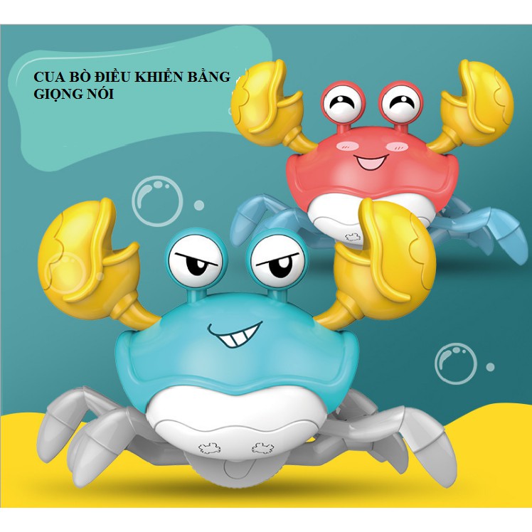 Đồ Chơi Cua Điều Khiển Bằng Giọng Nói Cho Bé