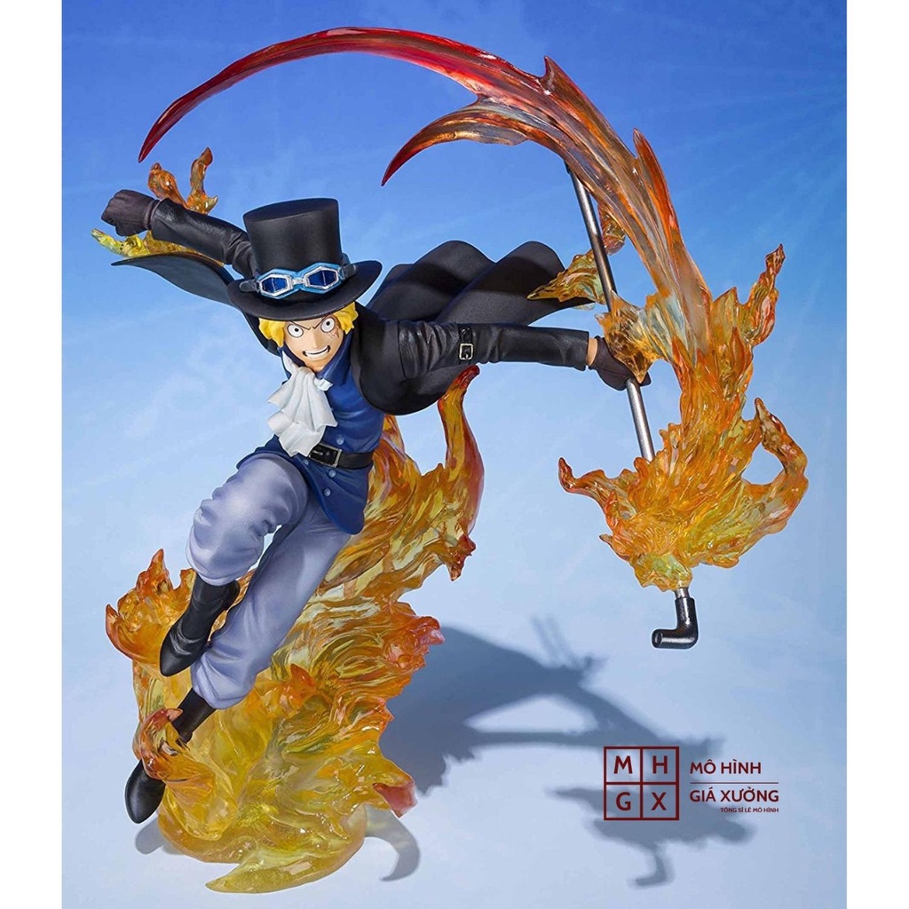 Mô hình One Piece Sabo Fzero siêu đẹp cao 18cm , trạng thái chiến đấu , figure mô hình one piece , mô hình giá xưởng