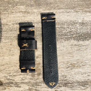 【 FREE SHIP】Dây đồng hồ da bò thật handmade