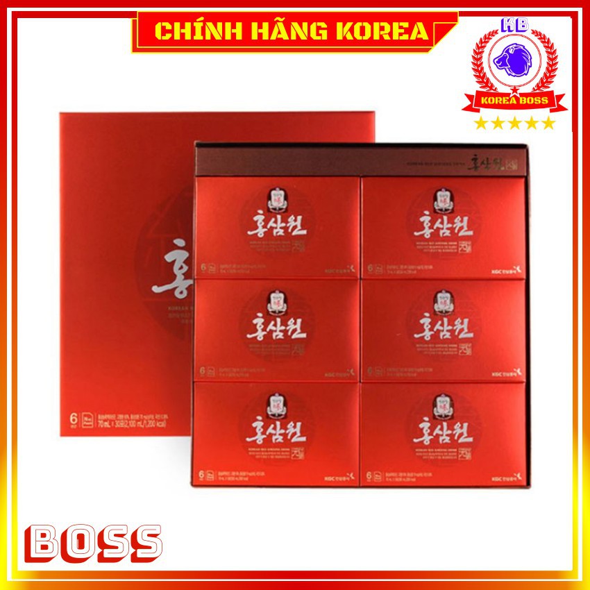 Nước hồng sâm chính phủ, nước sâm KGC thượng hạng hàn quốc hộp 30 gói, Korea Boss