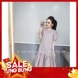 [Thanh lý]Váy bầu thời trang thiết kế💕chất lụa Hàn freesize từ 45 đến 70kg