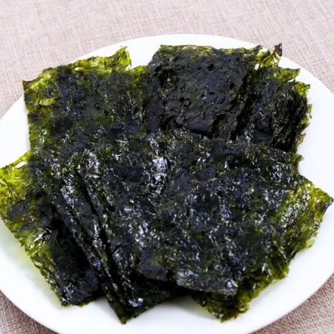 Rong biển ăn liền Hàn Quốc Lá kim ăn liền oliu AnKanFood