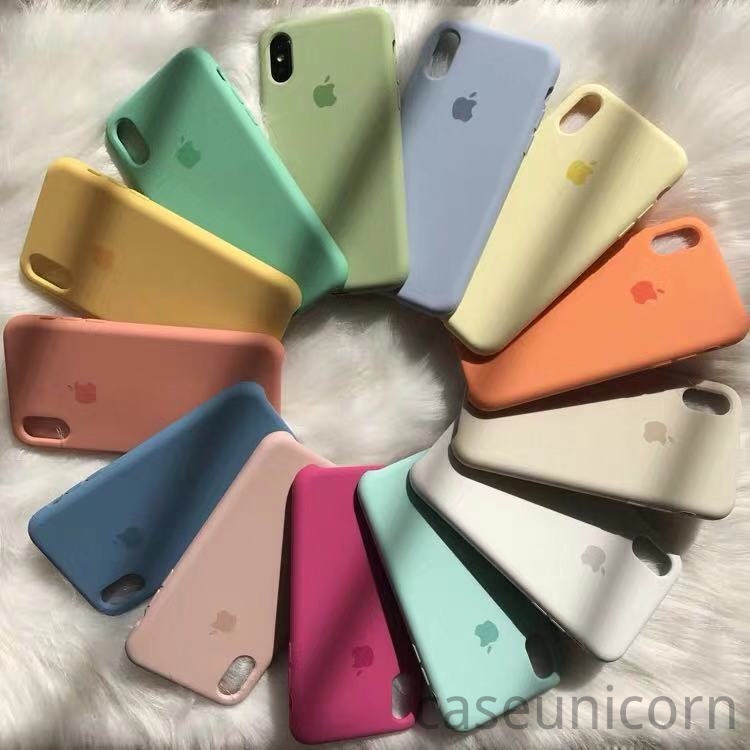 Ốp điện thoại silicon dẻo cao cấp 1:1 cho iPhone 11 Pro Max 8Plus 7Plus 6Plus 7 8 6 6S Plus XR X XS MAX