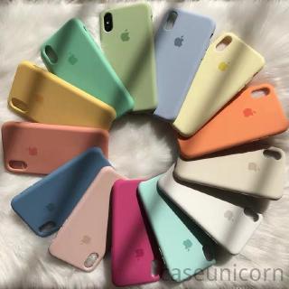 Ốp điện thoại silicon dẻo cao cấp 1:1 cho iPhone 11 Pro Max 8Plus 7Plus 6Plus 7 8 6 6S Plus XR X XS MAX