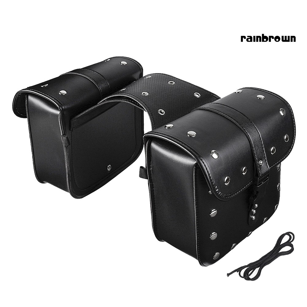 Bộ 2 Túi Đựng Đồ Chống Thấm Nước Gắn Yên Xe Mô Tô