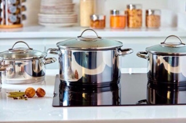 BỘ NỒI TỪ CAO CẤP nội địa ĐỨC WMF PROVENCE PLUS 5 món BỀN ĐẸP