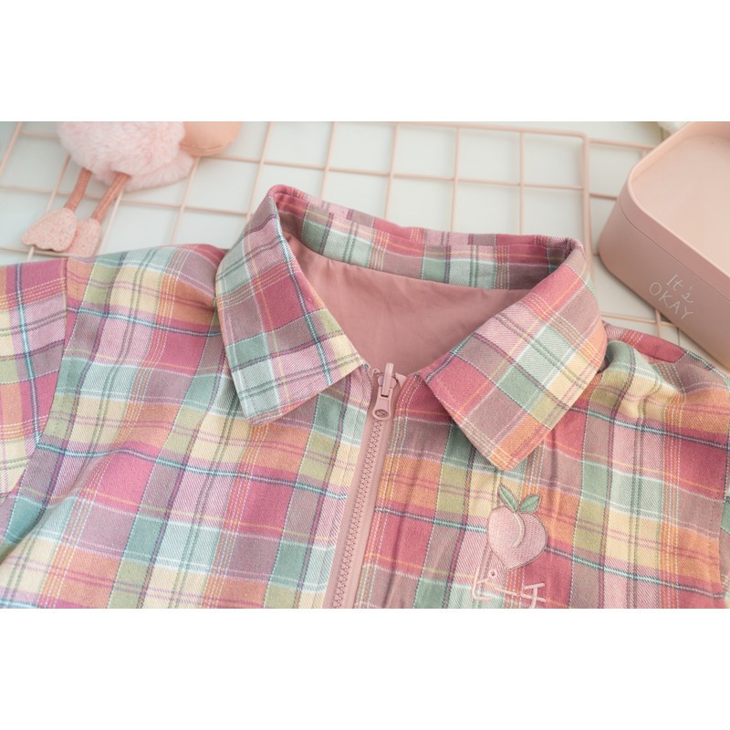 Áo Khoác Ulzzang Siêu Xinh Mặc 2 Mặt -Hàng nhập khẩu