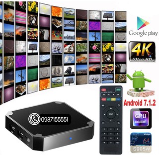 Android TV Box X96 Mini Phiên Bản 2G Ram Và 16G Bộ Nhớ Trong - BH 2 Năm, AndroidTV, MyK+