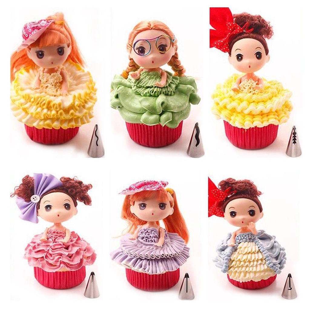 Set 7 Đuôi Bắt Bông Kem Trang Trí Bánh