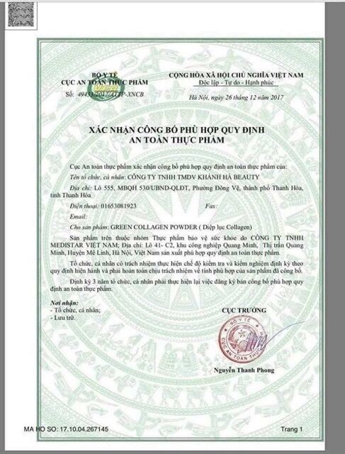 [HÀNG CHÍNH HÃNG] Diệp lục collagen_hàng chuẩn công ty | BigBuy360 - bigbuy360.vn