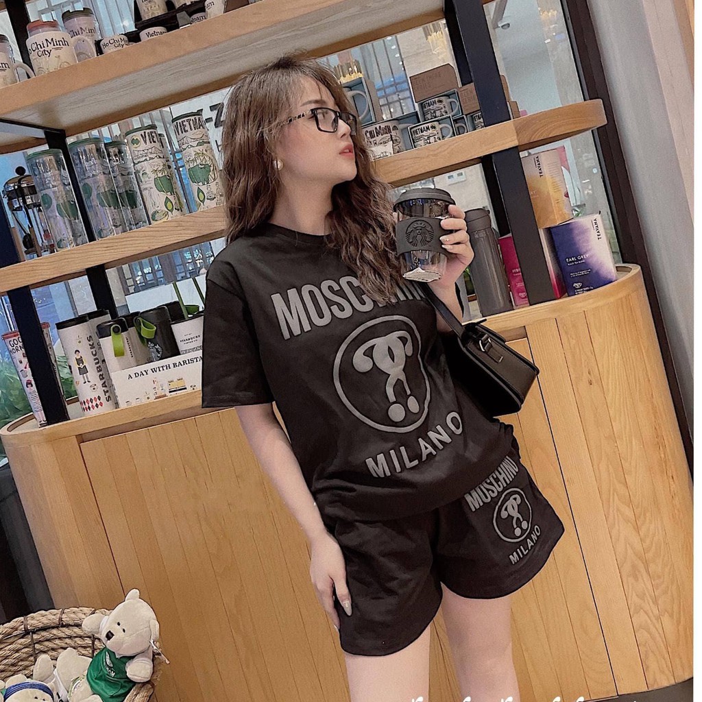 Set đồ nữ cá tính, set quần sóc áo thun đi chơi sang chảnh mùa hè đẹp 8A00104 | BigBuy360 - bigbuy360.vn