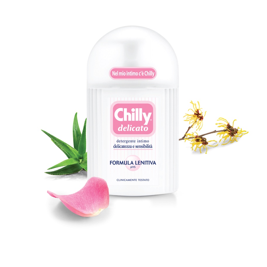 Dung dịch vệ sinh phụ nữ chilly 200ml se mát, mềm mại, dịu êm số 1 tại ý - ảnh sản phẩm 5