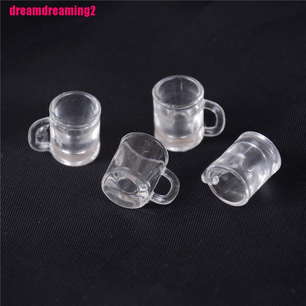 Bộ 4 Ly Uống Nước Đồ Chơi Cho Búp Bê