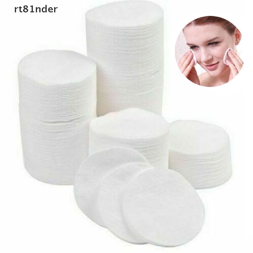 Set 100 Bông Tẩy Trang 100% Cotton Hình Tròn Mềm Mại Tiện Dụng