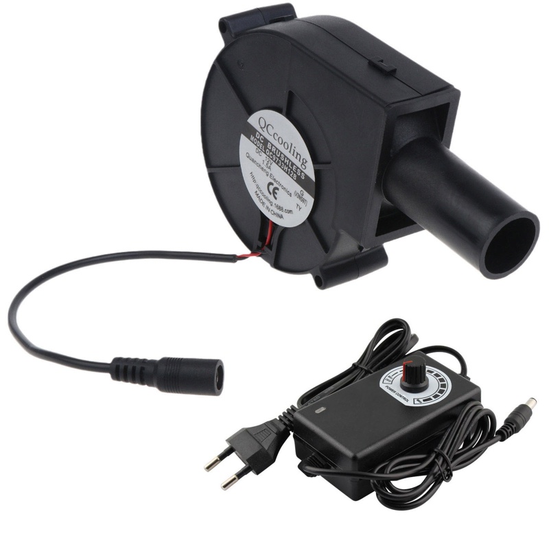 Quạt Thổi Lò Nướng BBQ Bằng Điện 9733 4500R 100-240V Có Thể Điều Chỉnh Tốc Độ