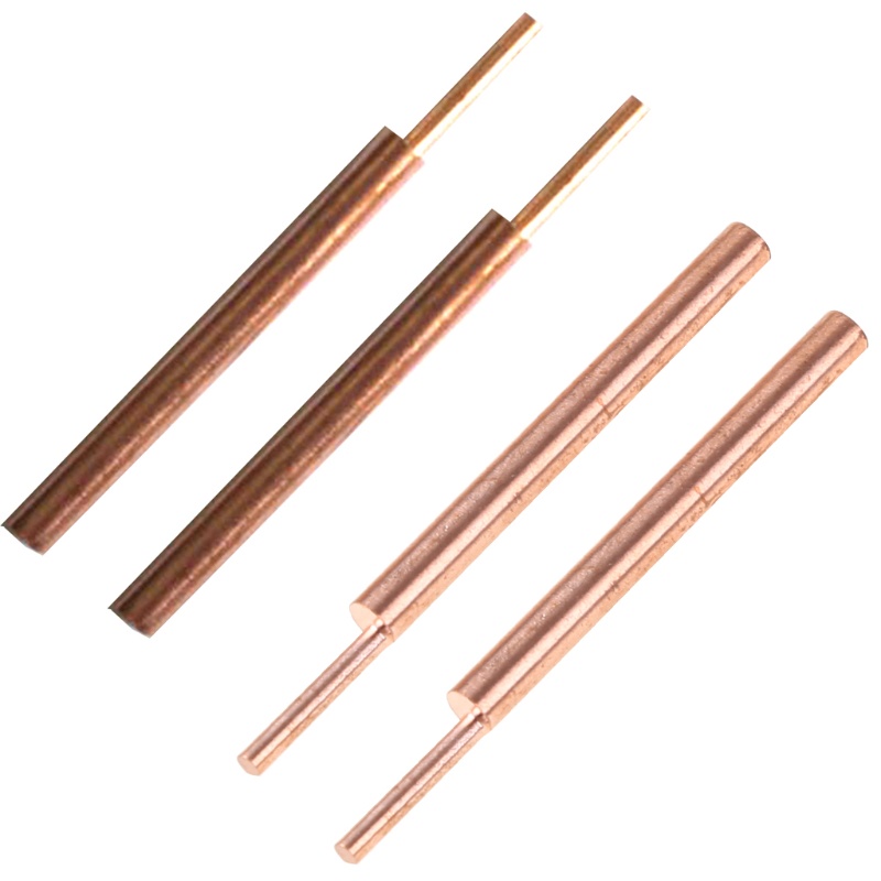 Set 2 kim hàn điểm điện cực pin 18650 bằng đồng cho pin Lithium