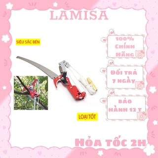 Kéo cắt cành trên cao 5m cộng lực dây giật nhật bản sk5 lamisa