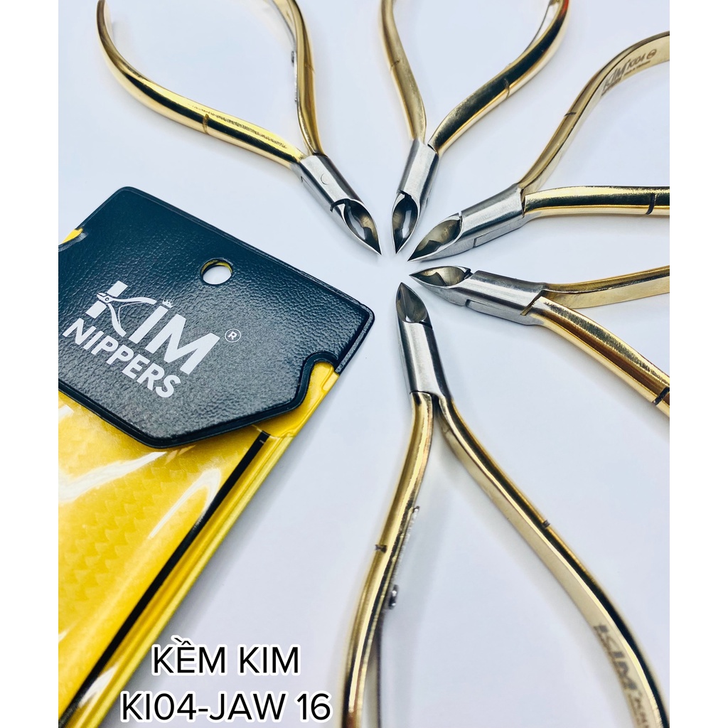 Kềm Kim cắt da , nhặt da inox KI04 cao cấp - Sushi nail mi