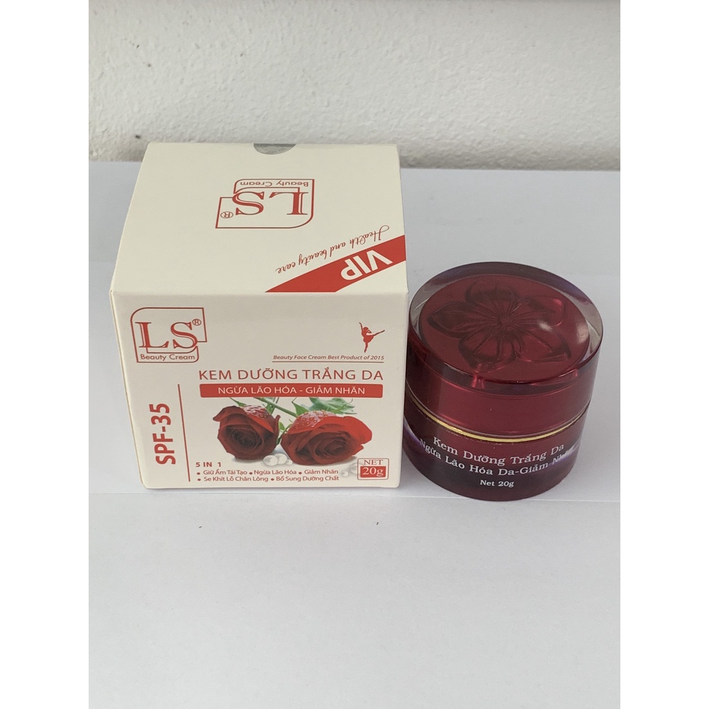 [Chính hãng] [Siêu Sale] Kem Dưỡng TRắng Da Ngừa Lão Hoá Giảm Nhăn Tái Tạo Da  LS  20g | BigBuy360 - bigbuy360.vn