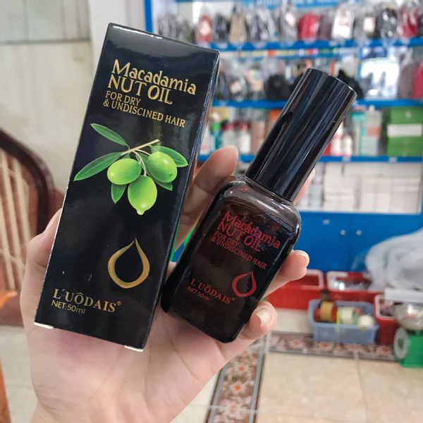 Tinh Dầu Dưỡng Tóc Macadamia Nut Oil 50ML Siêu Mềm Mượt Hàng Chính Hãng Cao Cấp NAMI