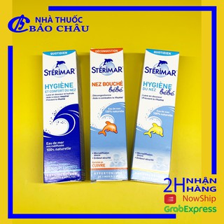Xịt mũi nước muối biển Sterimar 50ml dành cho trẻ em và người lớn [nhathuocbaochau]