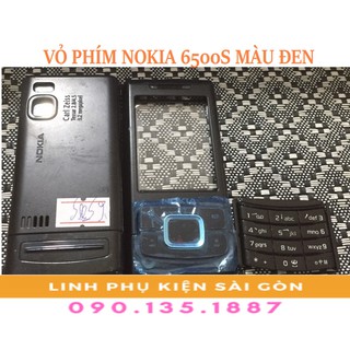 VỎ NOKIA 6500S MÀU ĐEN