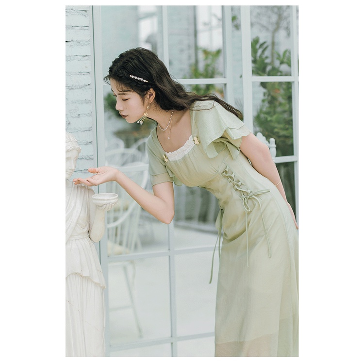 🍏🍎Đầm Tiểu Thư Phong Cách Pháp Nhẹ Nhàng🍏🍎