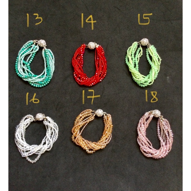 Vòng tay phale, hạt tổng hợp siêu đẹp