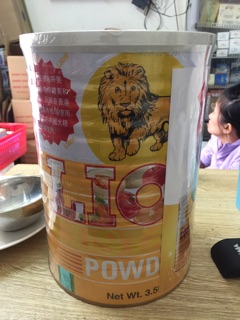 Bột sư tử 3.5kg (bột trứng sữa)