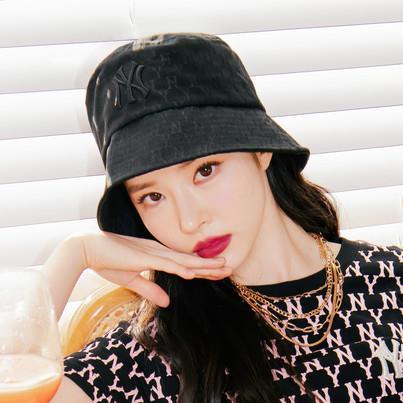 NÓN MLB BUCKET HAT CLASSIC MONOGRAM JACQUARD HAT NEW YORK YANKEES 13559