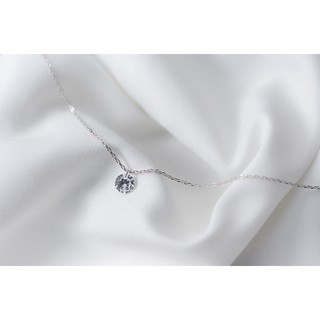 Dây chuyền bạc nữ nụ đá