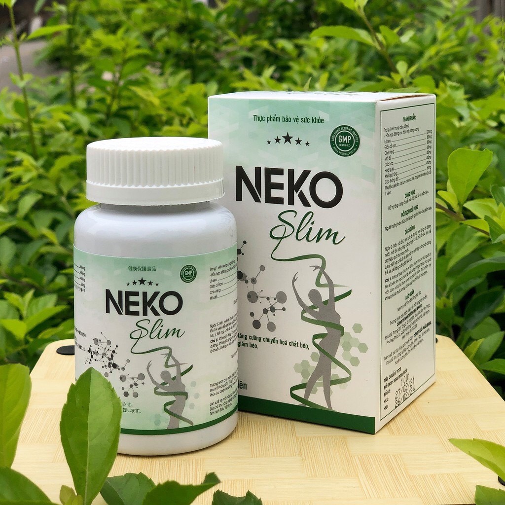 Neko Slim Hộp 60 Viên Cam Kết Chính Hãng hỗ trợ giảm cân