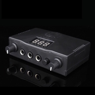 Biến áp mini 3 cổng dùng cho 2 máy xăm
